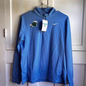 Nike Dri-Fit Tulane Green Wave Quarterzip - Medium - NWT